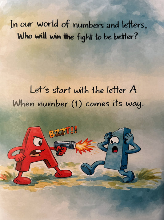 Letters vs Numbers: A Battle for the Ages: A Battle for the Ages